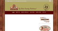 Desktop Screenshot of burkholdersmarket.com